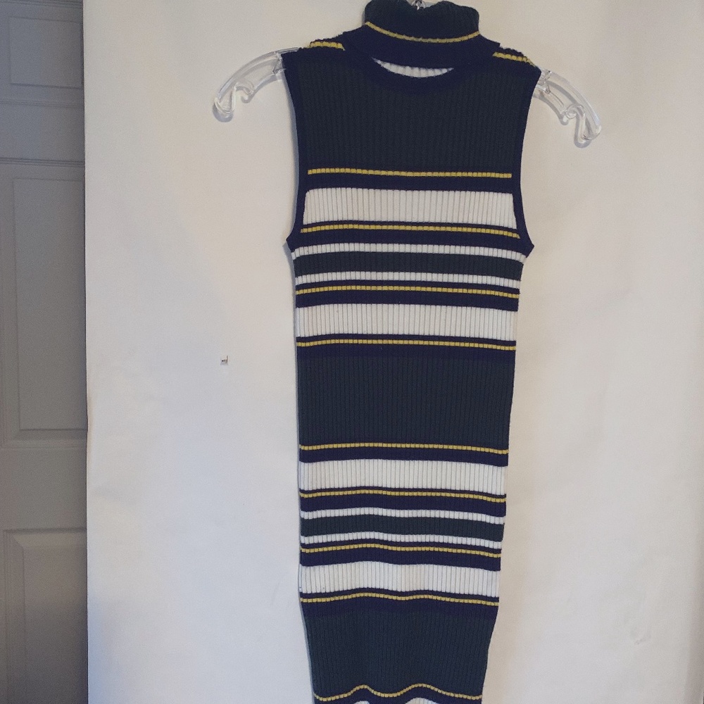 Turtle neck  Sweater Dress, Size Small.